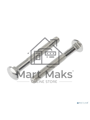 Болт мебельный KRANZ DIN 603, 8х70, пакет (2шт.)