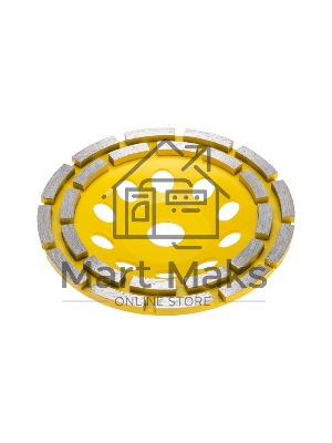 Чашка алмазная шлифовальная, двухрядная, 150х22,2мм KRANZ