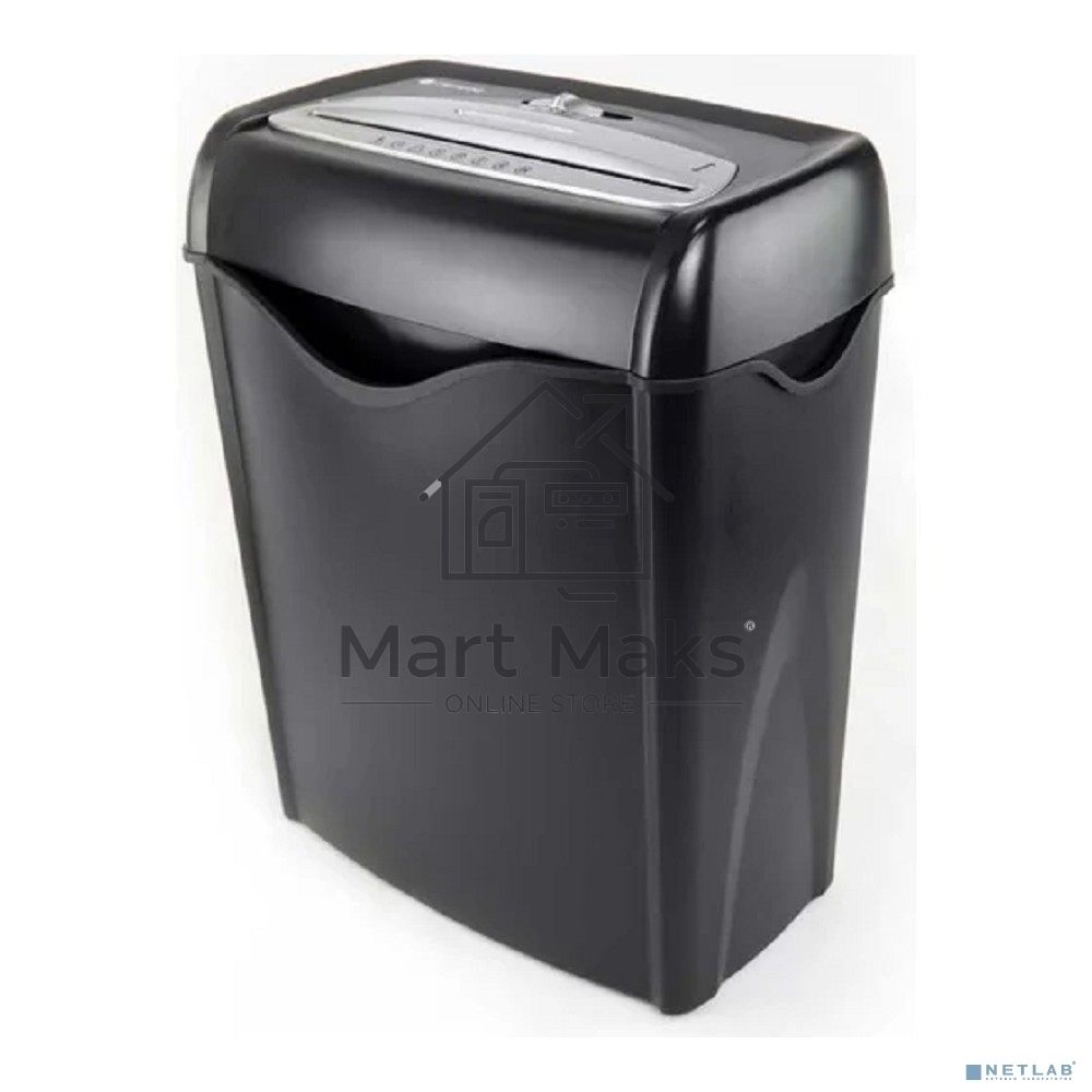 Шредер Heleos УД15-2 черный/серебристый (секр.Р-2) ленты 12лист. 15лтр. скобы пл.карты