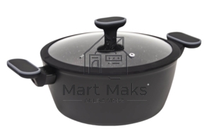 Кастрюля AUFFMAN AM-3100, объем 4 л с крышкой 24*10,5 см