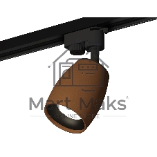 Светильник Ambrella light XT1124031 SCF/PBK кофе песок/черный полированный MR16 GU5.3 (A2521, C1124, N7011)