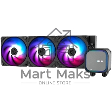 Система жидкостного охлаждения MSI MAG CORELIQUID A13 360 черный 120мм алюминий+медь 4-pin