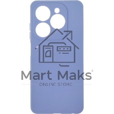 Чехол (клип-кейс) BoraSCO для Tecno Spark 20/20C/Go 2024/Pop 8 Microfiber Case лавандовый