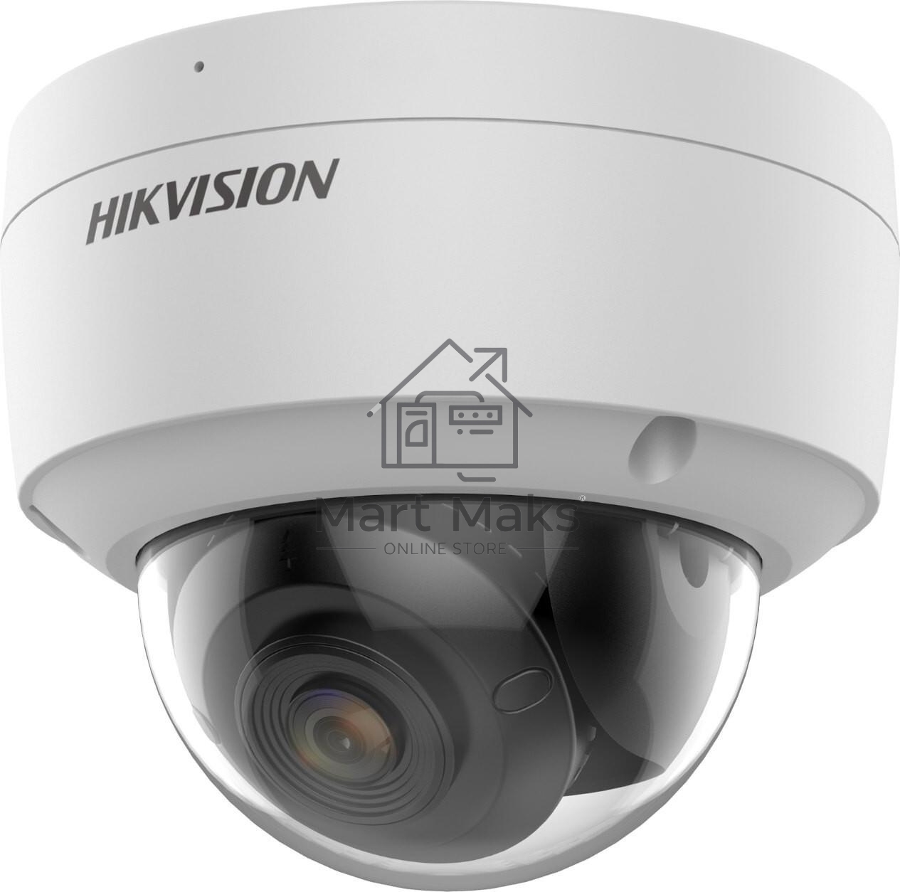 Видеокамера Hikvision DS-2CD2127G2-SU(C)(4мм) 2Мп уличная купольная IP-камера с технологией AcuSense1/2.8