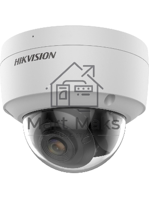 Видеокамера Hikvision DS-2CD2127G2-SU(C)(4mm) 2Мп уличная купольная IP-камера с технологией AcuSense1/2.8