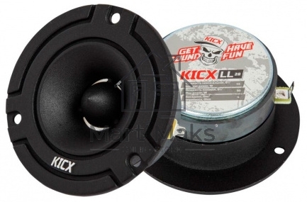 Колонки автомобильные Kicx LL 28 (без решетки) 90Вт 4Ом 2.5см (1дюйм) (ком.:2кол.) твитер