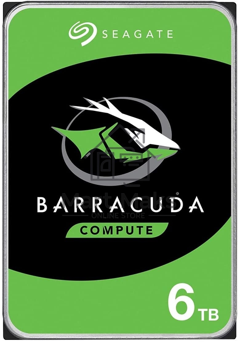 Жесткий диск Seagate 6Tb 5400rpm SATA 6GB/S 256MB ST6000DM003 Seagate Barracuda 3.5