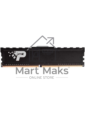 Оперативная память Patriot Signature Premium, DDR4, 16Gb (1x16 Gb), 3200 MHz, CL22, DIMM, радиатор, черный