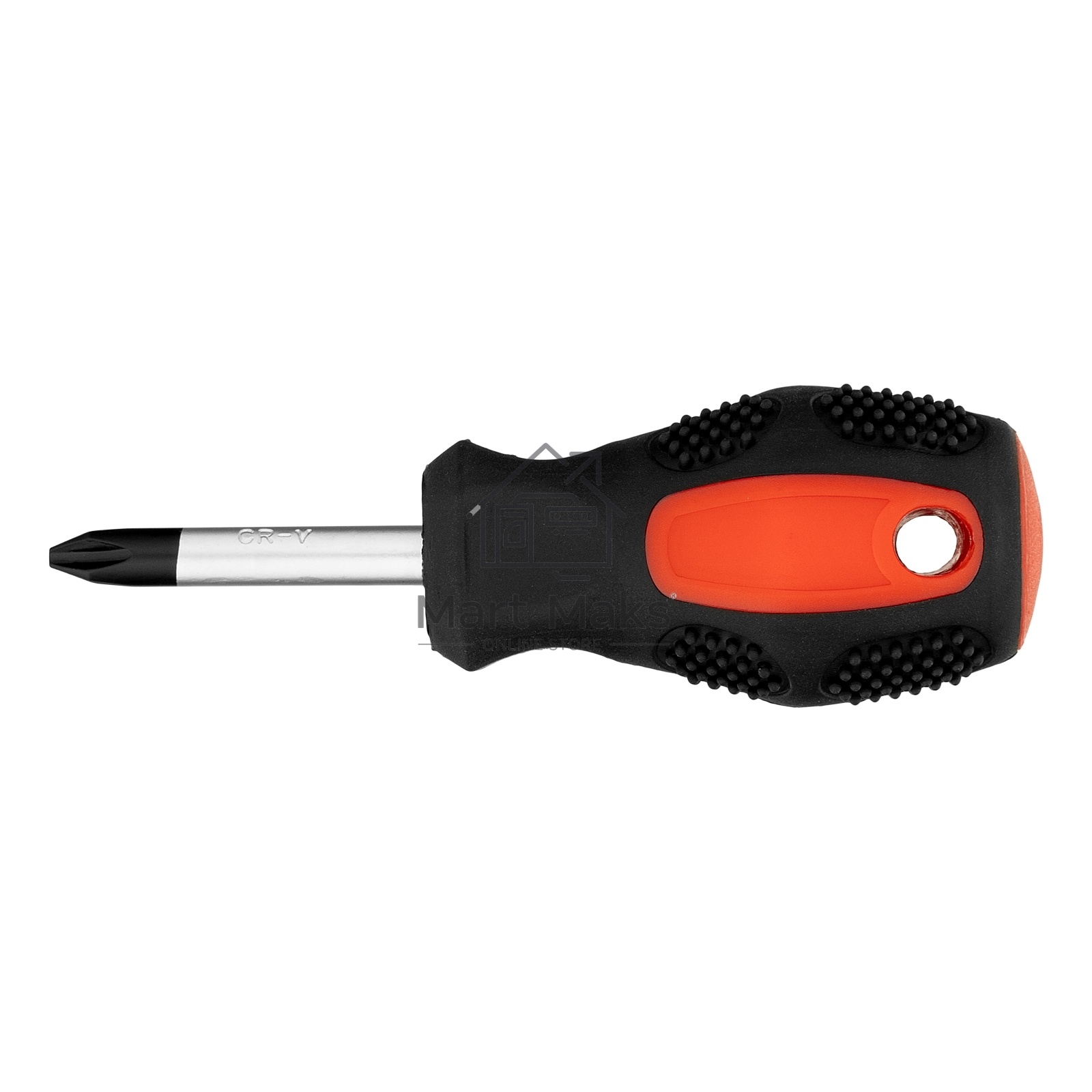 Отвертка Anti-Slip, PH2 х 38 мм, CrV, двухкомп. рукоятка Matrix