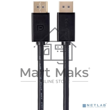 Кабель соединительный Telecom TCG715-2M DP-DP 1.2V 4K@60Hz 2м, медь