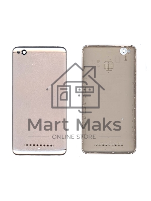Задняя крышка для Xiaomi Redmi 4A золотая