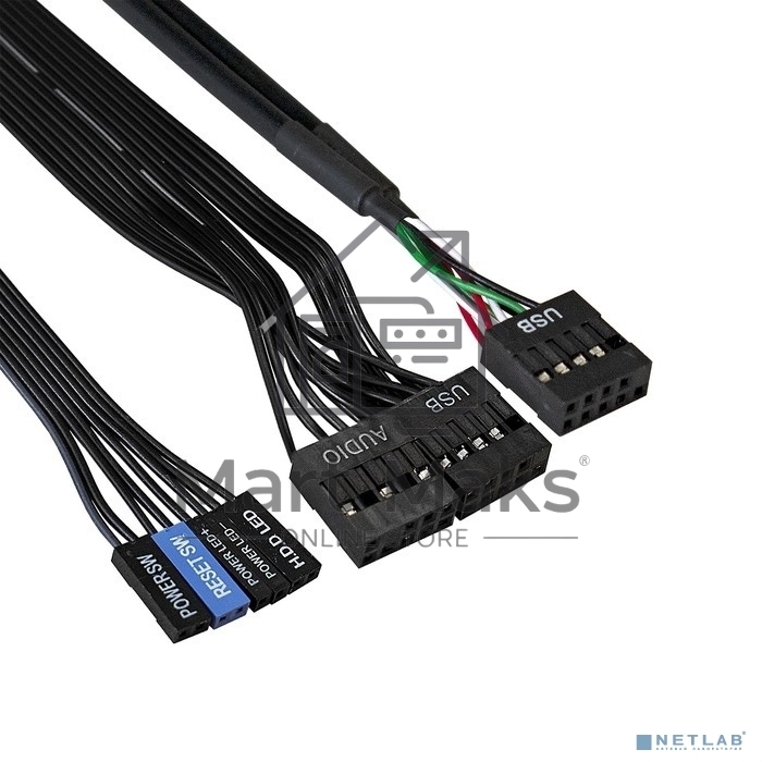 Компьютерный корпус Minitower ExeGate EX291141RUS BAA-105-01AAA400 (mATX, БП AAA400 с вент. 8см, 2*USB, аудио, черный)