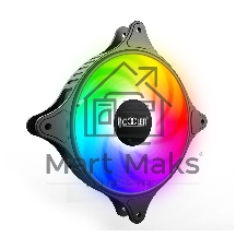 Вентилятор для корпуса PCCooler FX 120 ARGb черный, 120 мм, 2000 об/мин, 33.2 дБ, 4 pin