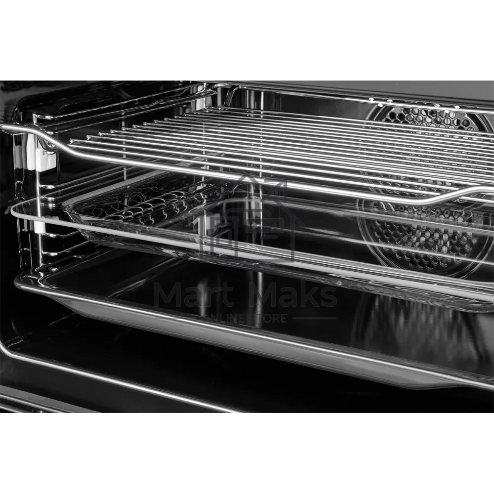 Встраиваемый духовой шкаф Kuppersberg KHT 616 Black компактный, ШхВхГ: 59.5х45.4х56.5 см, 50 л, А+, гидролизная очистка, черный