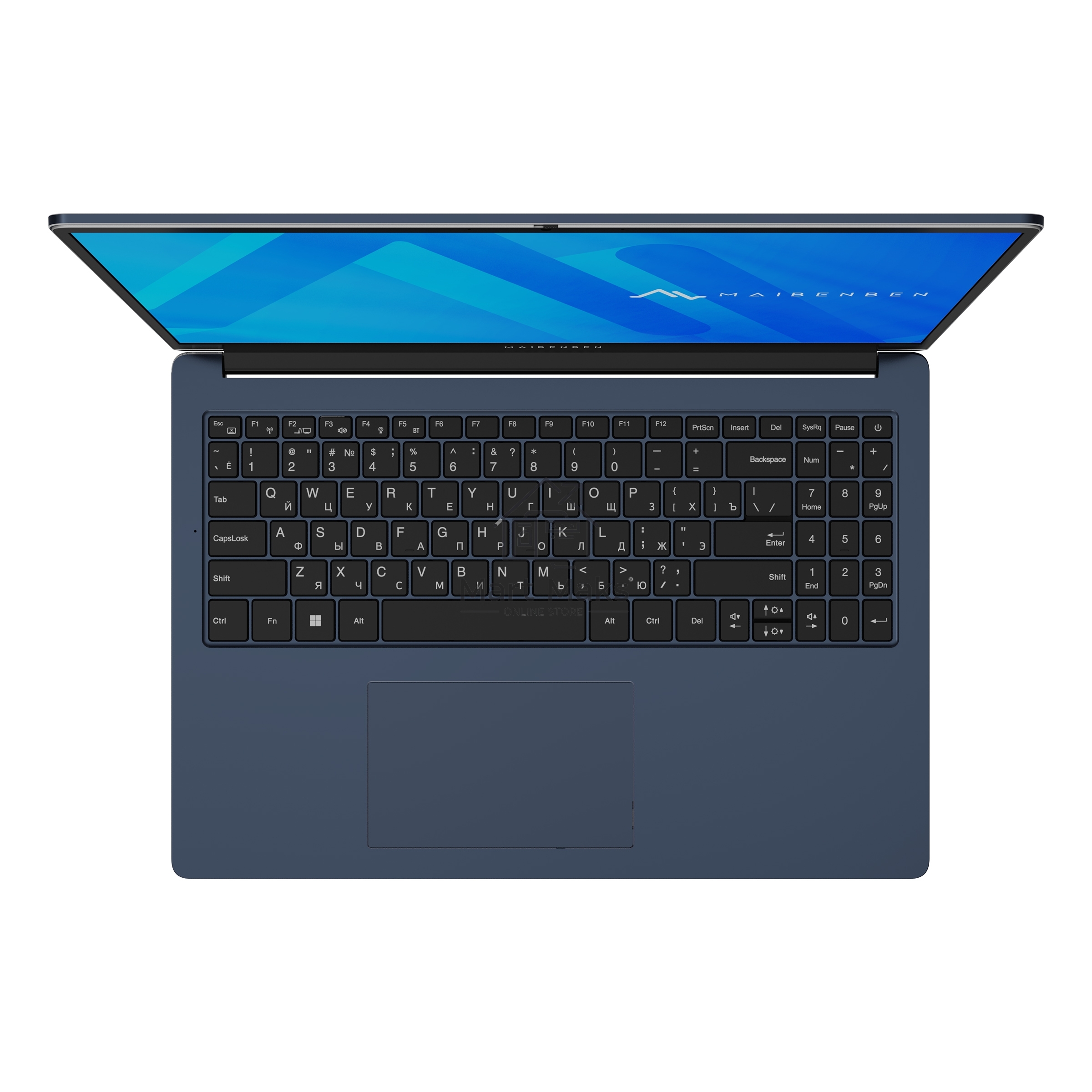 Ноутбук Maibenben M645 синий M6451SB0HURE3 16