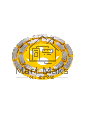 Чашка алмазная шлифовальная, двухрядная, 115х22,2мм KRANZ