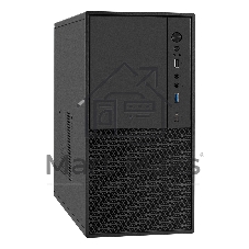 Компьютерный корпус Minitower ExeGate BAA-308MUC-AA500 (mATX, БП AA500 с вент. 8см, 1хUSB+1хUSB 3.0+1хTypeC, HD Audio, черный)