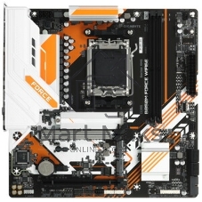 Материнская плата Gigabyte B850M FORCE, AM5, AMD B850, 2xDDR5, 4xSATA, 3xM.2, 1xPCIe 5.0 x16, 1xPCIe 4.0 x4, 1xHDMI, 1xDP, 1x2.5Gb LAN, 1xUSB-C 5Gbps, 1xUSB-A 10Gbps, 2xUSB-A 5Gbps, 2xUSB-A 2.0, 3x3.5 мм, 7.1, mATX
