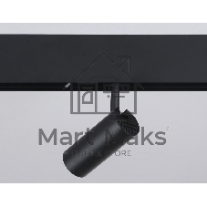Светильник трековый светодиодный GL3814 BK черный IP20 7W 4000K 48V 24° D35*80