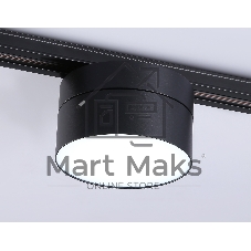 Трековый однофазный светодиодный светильник Ambrella light GL6879 BK черный LED 16W 4200K D115*90