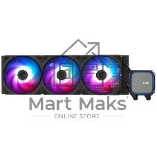 Система жидкостного охлаждения MSI MAG CORELIQUID A13 360 черный 120мм алюминий+медь 4-pin