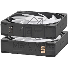 Вентилятор для корпуса Thermaltake CT140 EX Infinity ARGB 140х140x25 черный 4-pin 29.2дБ (упак.:3шт) (CL-F242-PL14SW-A) Ret
