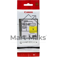 Картридж струйный Canon PFI-120 Y 2888C001 желтый (130мл) для Canon Canon imagePROGRAF TM-200/205