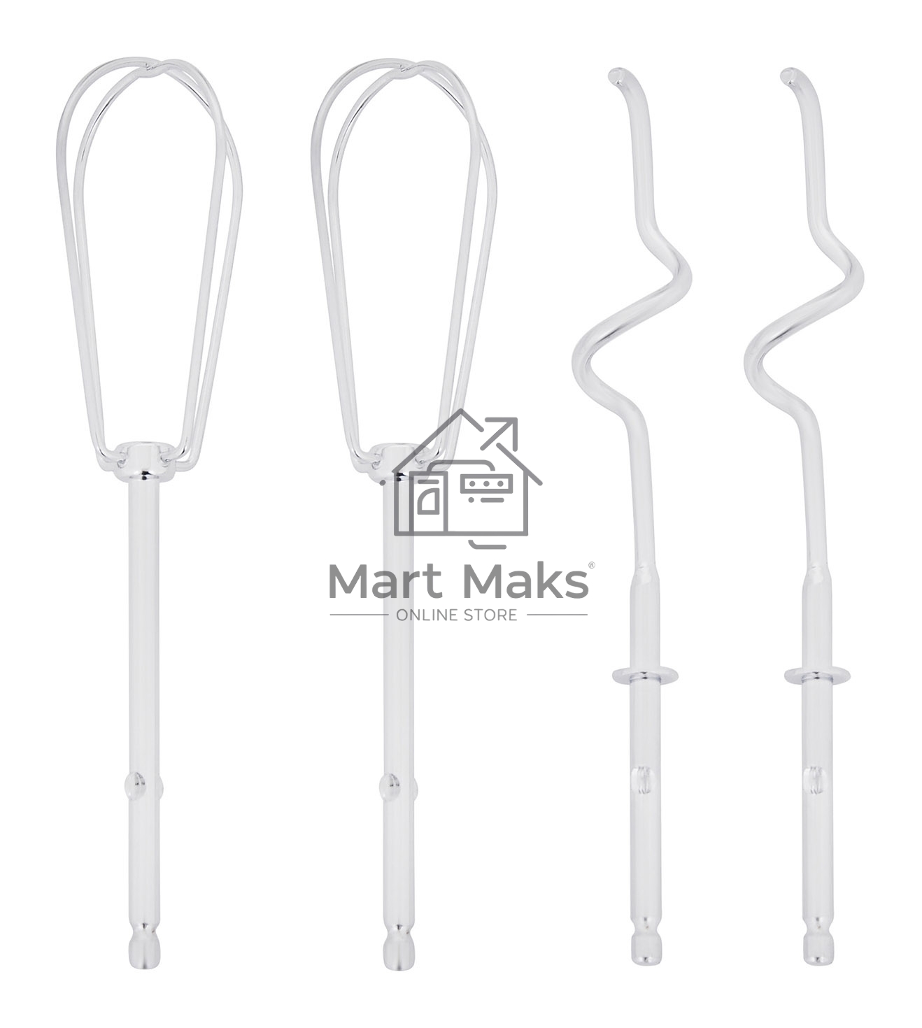 Миксер ручной Starwind SHM-251 250 Вт, белый/коралловый