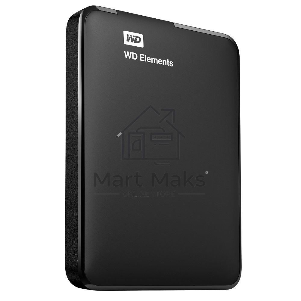 Внешний жесткий диск HDD WD 1Tb Original USB 3.0 WDBUZG0010BBK-WESN Elements Portable 2.5