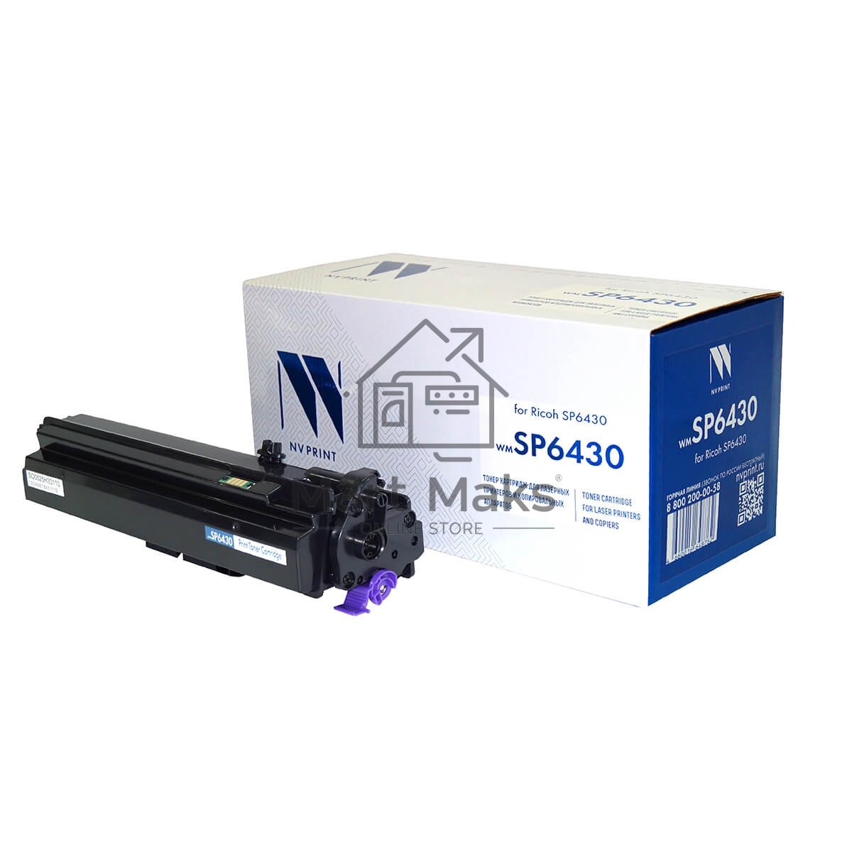 Картридж NVPrint совместимый NV-SP6430 для Ricoh SP6430 (10000k)