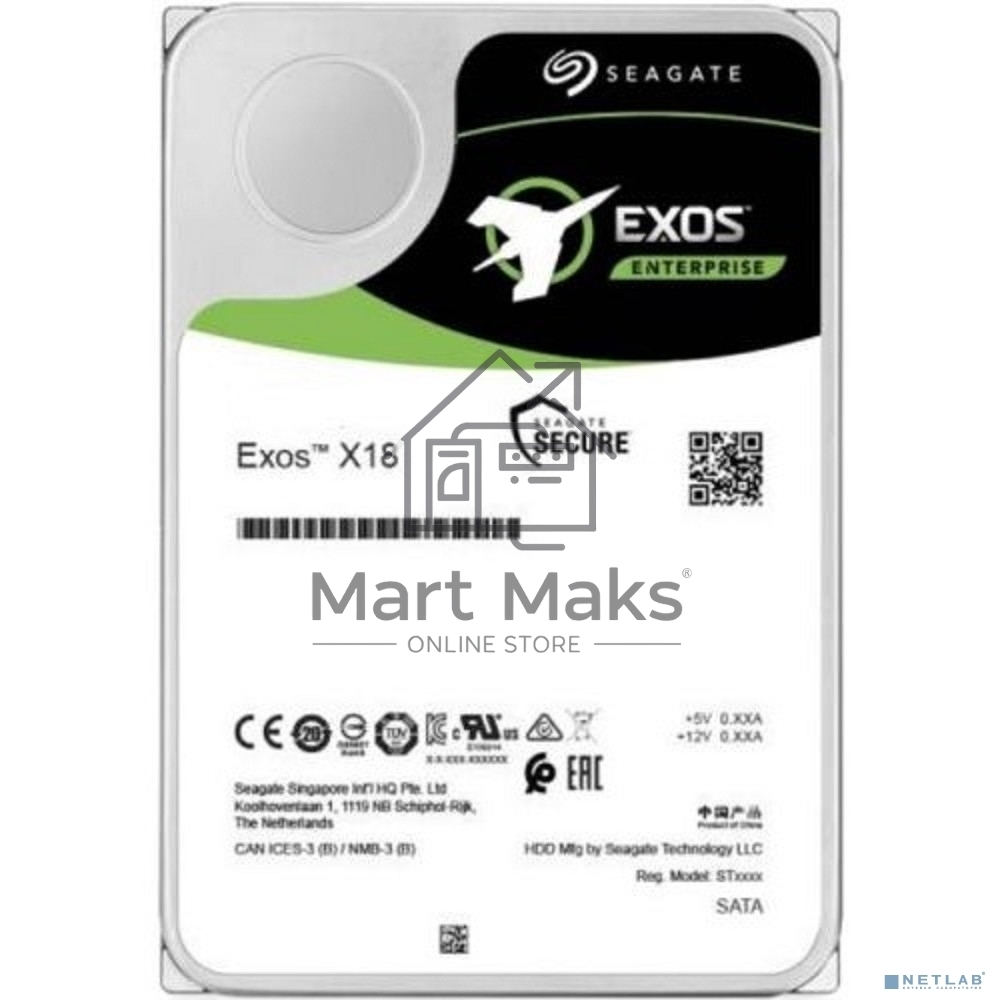 Жесткий диск Seagate SATA 12TB 7200RPM 6GB/S ST12000NM000J