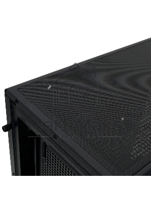 Компьютерный корпус HSPD F510, Panoramic Mid Tower, черный, TG, 0.5 SPCC, 3x120мм ARGb ATX, mATX, mITX 180/280/160мм 1x2.5