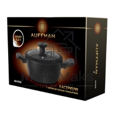 Кастрюля AUFFMAN AM-3102, объем 6,2 л с крышкой 28x11,5 см