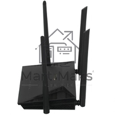 Роутер ASUS RT-AX53U 802.11b/g/n/ac/ax, до 574 + 1201 Mbps, 2,4 + 5 гГц, 4 антенны, USB