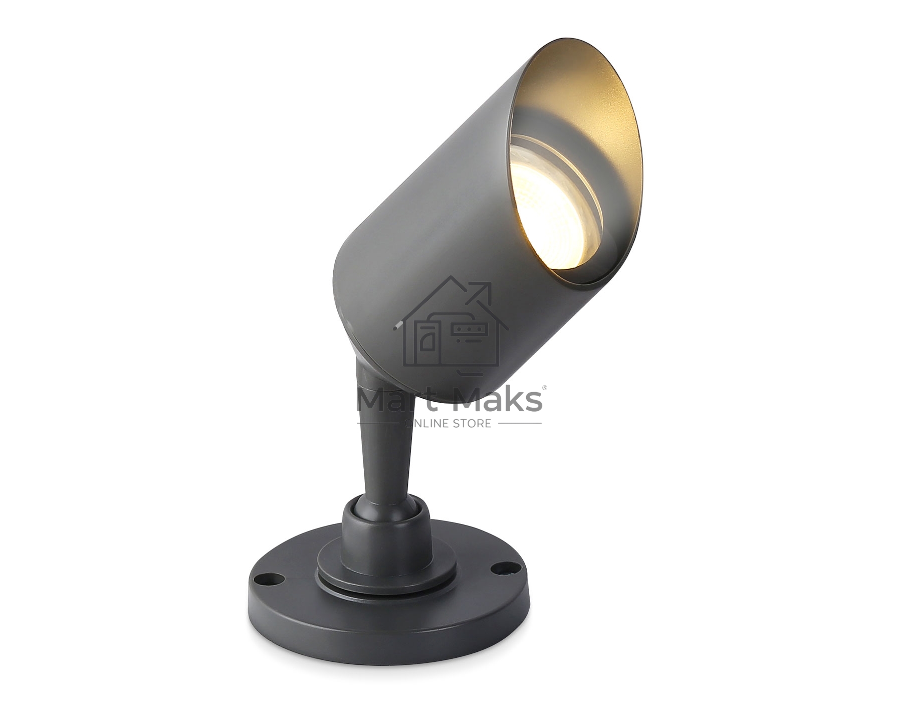 Светильник Ambrella light ST3891 GR серый IP65 GU10 max 35W D60*198
