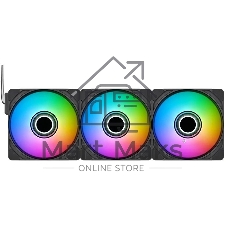 Вентилятор для корпуса Thermaltake CT140 EX Infinity ARGB 140х140x25 черный 4-pin 29.2дБ (упак.:3шт) (CL-F242-PL14SW-A) Ret