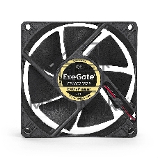 Вентилятор для корпуса ExeGate ExtraPower EP08025S2P черный, 80 мм, 2800 об/мин, 29 дБ, 2 pin