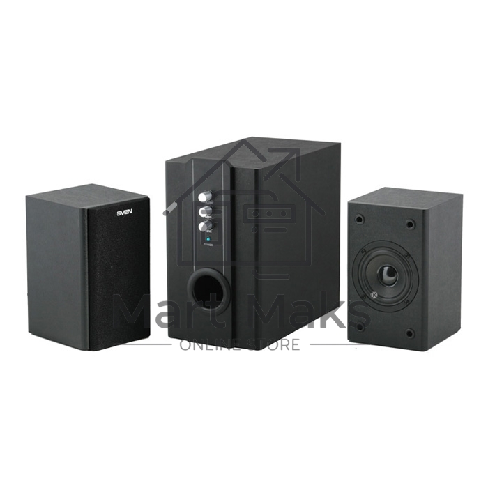 Колонки Sven SPS-820 2.1 черный 38Вт