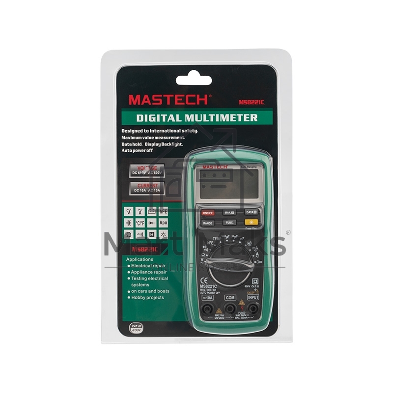 Универсальный мультиметр MASTECH MS8221С 13-2056