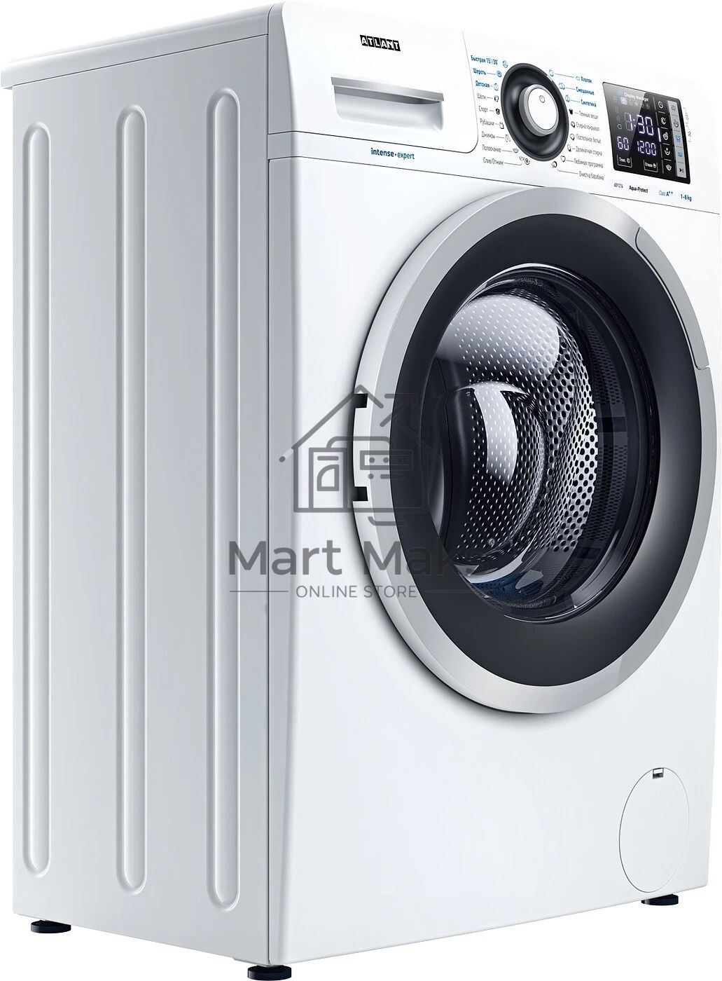 Стиральная машина Atlant СМА 60У1214-01 белый, загрузка фронтальная 6 кг, 1200 об/мин., класс: А+++