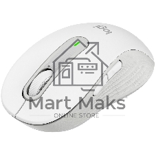 Мышь беспроводная Logitech Signature M650 белый, 4000 dpi, радиоканал, Bluetooth, USB, кнопки - 5