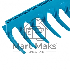 Грабли пластиковые Palisad LUXE 565 мм, 18 прямых зубьев, усиленные