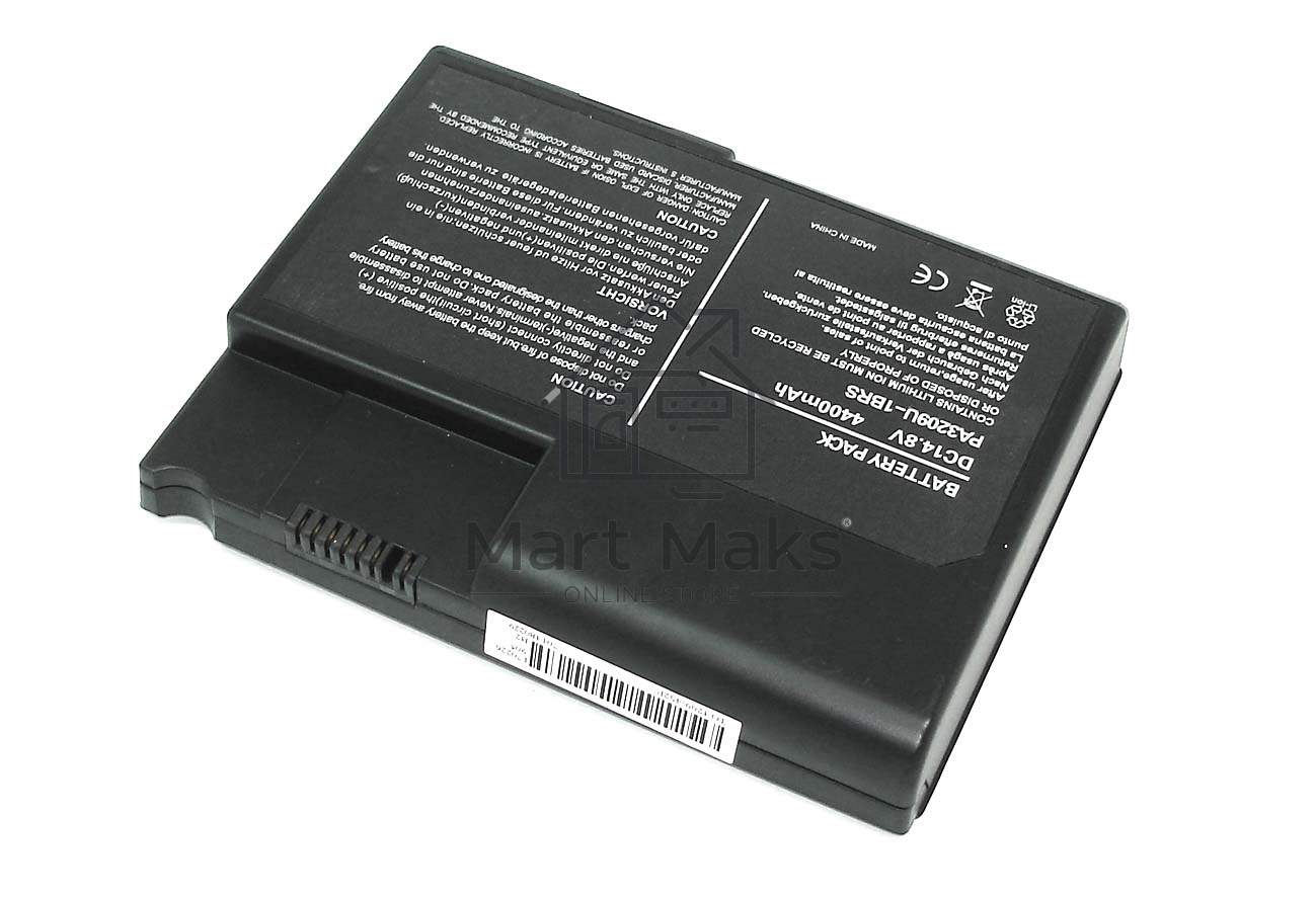 Аккумуляторная батарея для ноутбука Toshiba Satellite 1110 4400mAh OEM
