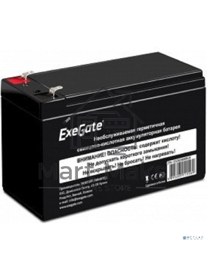 Батарея ExeGate EX285658RUS HRL 12-7.2 (12V 7.2Ah, 1227W, клеммы F2)