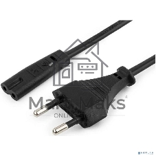 Кабель питания Filum CEE 7/16-С7, 3х0.5мм, 220В, 2.5A, черный, 1.8м [FL-PC2.5-EU-C7-1.8M](873553)
