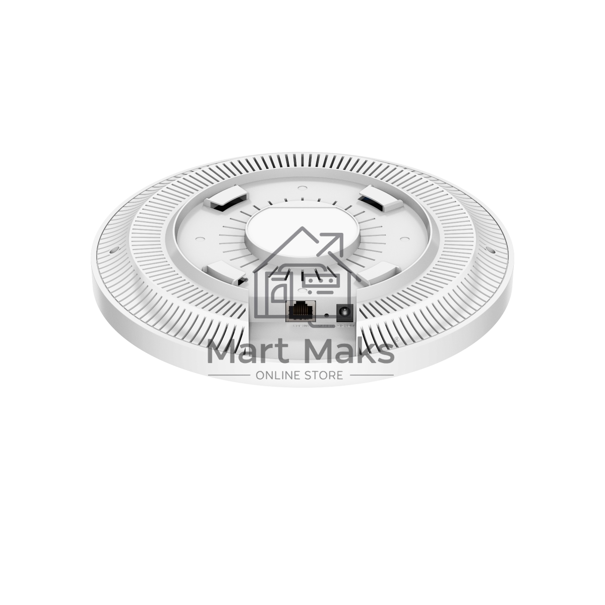 Точка доступа AX3000 Dual Band Ceiling Mount Wi-Fi 6 Access Point, Chipset MT7981, 802.11ax/ac/a/b/g/n, 2402Mbps at 5GHz + 574Mbps at 2.4GHz, 1 x 2.5G RJ45 Port, MU-MIMO, Support 12V DC or 802.3at PoE or Passive PoE, Internal Antennas, 48V passive PoE ada