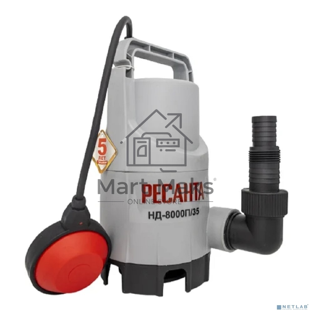 Дренажный насос Ресанта НД-8000П/35