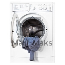 Стиральная машина Indesit MyTime EWUD 4105 BK CIS белый, загрузка фронтальная 4 кг, 1000 об/мин., класс: А