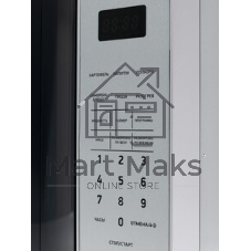 Микроволновая печь BBK 20MWS-729S/BS серебристый/черный, 20 л, 700 Вт, переключатели - сенсор