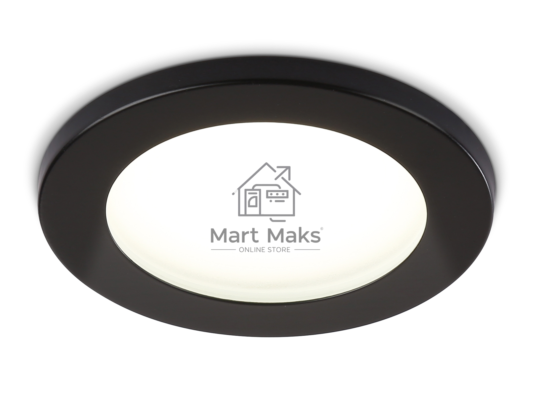 Светильник Ambrella light TN6632 BK черный IP44 GX53 D100*60